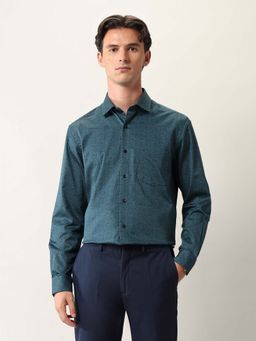 Arrow - Men Green Floral Formal Shirt