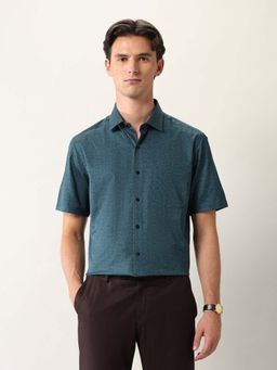 Arrow - Men Green Floral Formal Shirt