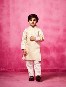 Neha Gursahani - Cream Kurta With Pant