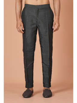 Simaaya - Premium Quality Silk Made Bottoms for Men- Black