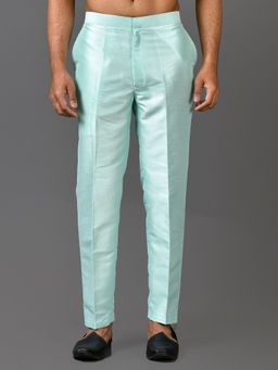 Simaaya - Premium Quality Silk Made Bottoms for Men- Blue