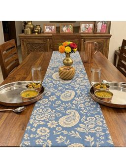 Akira Furnishings - Heritage Paisley Print Table Runner (4 Seater)
