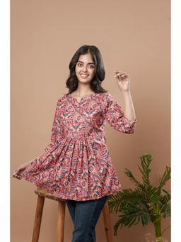 WEAVLLITE - Multi-Color Cotton Printed Tunic