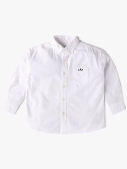 GAP - Solid Button-Down Collar Oxford Shirt