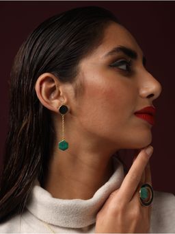 VARNIKA ARORA - Green Aiane Earrings