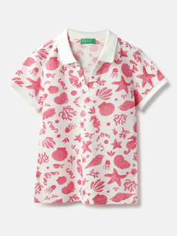 United Colors of Benetton - Johny Printed Polo T-Shirt
