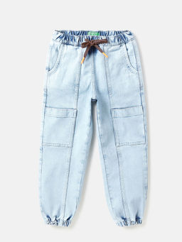 United Colors of Benetton - Washed Jogger Fit Denim Joggers