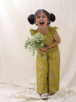 BownBee - Summer Sleeveless Pure Cotton Printed Co-Ord (Set of 2)