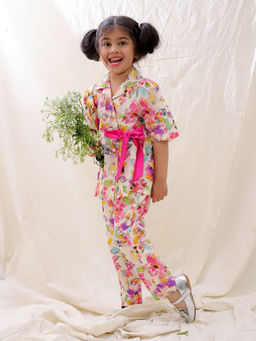 BownBee - Short Sleeves Pure Cotton Top & Pant (Set of 2)