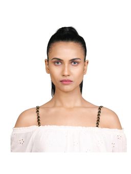 YUVANTA - Metallic Drop Bra Strap
