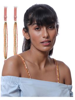 YUVANTA - Pastel Bling Mix Bra Strap