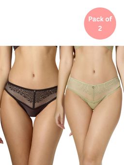 bodyline - Jena Polyamide Lace Panty (Pack of 2)