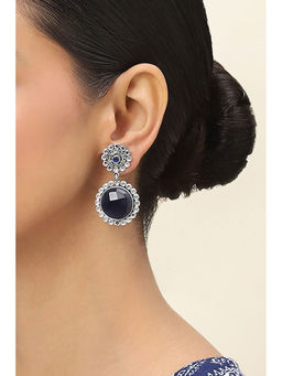 Rangriti - Women Navy Alloy Drop and Danglers