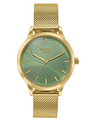 Sonata Women Poze Drop 9.1 Quartz Green Dial Watch - Image 1