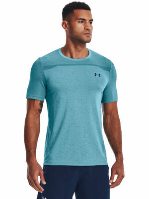 Buy Under Armour Turquoise Seamless Short Sleeve T-Shirt Online