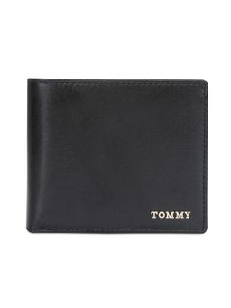 Tommy Hilfiger - Chapin Men Leather Global Coin Wallet - Black, No. of Card Slot : 4