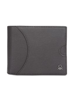United Colors of Benetton - Aracel Men Leather Pass case Wallet - Brown, No. of Card Slot : 12