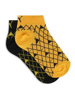 Puma - Boys' Printed Quarter Socks (Pack Of 2)