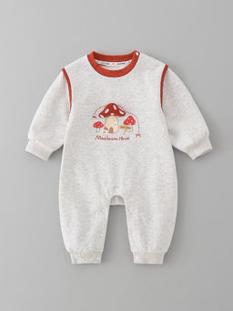 Hopscotch - Mushroom Applique Romper