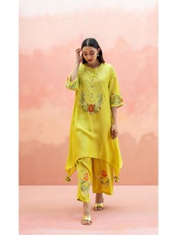 AM by Anita Mittal - Firefly Yellow Co-Ord Set