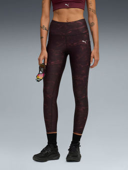 Puma - Run Velocity Aop Womens Tight Red