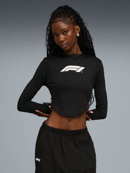 Puma - F1 Womens Lr Longsleeve Corset Womens Top Black