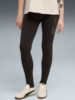 Puma - Maximal Metallic Womens Foil Print Leggings