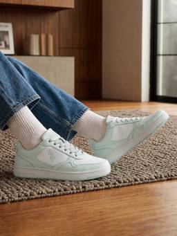 U.S. POLO ASSN. - Nova 2.0 Light Green Colorblocked Sneaker Shoes