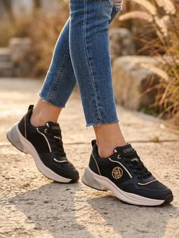 U.S. POLO ASSN. - Ginevra Black Lightweight Sneaker Shoes