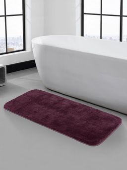 OBSESSIONS - Super Soft Polyester Bathmat Wine
