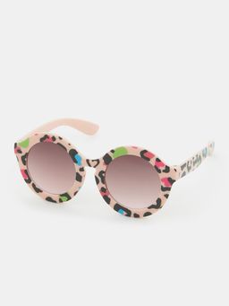 Accessorize London - Kids Animal Print Sunglasses - Pink
