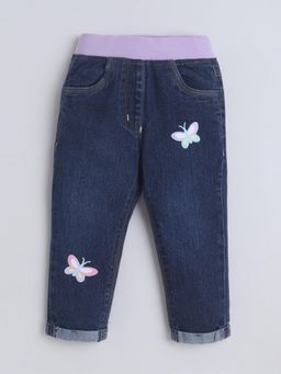 Little Kangaroos - Girls Denim Jeans - Navy Blue