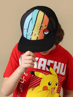 Kidsville - Official Pokemon Cap For Kids Boys - Multi-Color