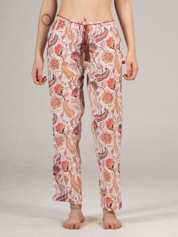 evolove - White Cotton Pyjama for Women