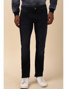 Allen Solly - Men Black Slim Fit Dark Wash Jeans