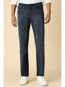 Allen Solly - Men Navy Slim Fit Dark Wash Jeans