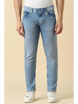 Allen Solly - Men Blue Slim Fit Mid Wash Jeans
