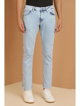 Allen Solly - Men Blue Slim Fit Light Wash Jeans
