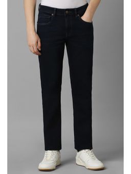 Louis Philippe - Men Navy Dark Slim Fit Jeans