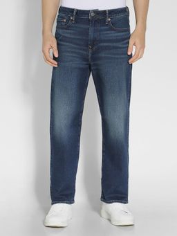 American Eagle - Men Blue Airflex Athletic Loose Fit Jeans