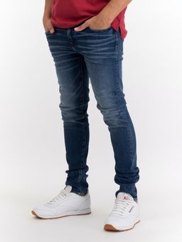 American Eagle - Men Navy Blue Airflex Skinny Jeans