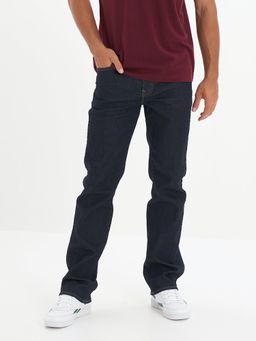 American Eagle - Men Navy Blue Airflex Original Regular Jeans