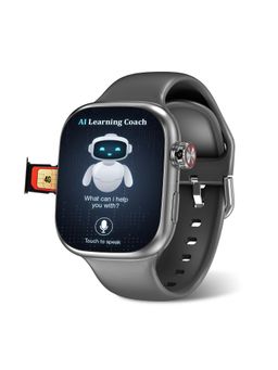 sekyo - Silver Ai Learning Coach Whatsapp, Video Call Smartwatch Neo Fit 4G Kids Smartwatch