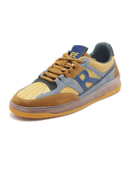 Rare Rabbit - Inferno Yellow Genuine Leather Sneaker