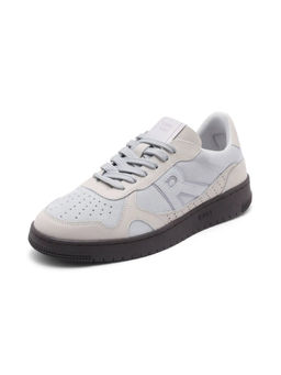 Rare Rabbit - Kepler Pro Light Grey Genuine Leather Sneaker