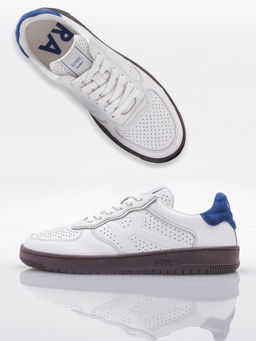 Rare Rabbit - Orbiton Off White Genuine Leather Sneaker