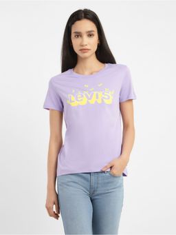 Levi's - Womens Brand Logo Crew Neck T-shirt