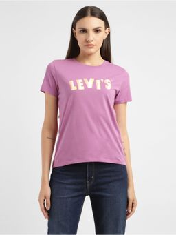 Levi's - Womens Brand Logo Crew Neck T-shirt