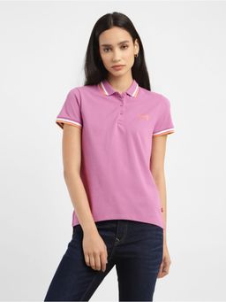 Levi's - Womens Graphic Print Polo T-shirt