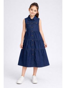 AWW HUNNIE - Navy Blue Dress